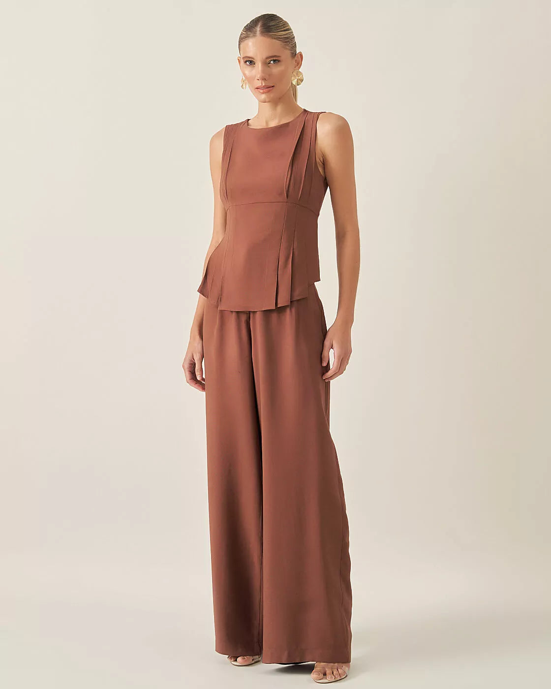 Ensemble nude soyeux