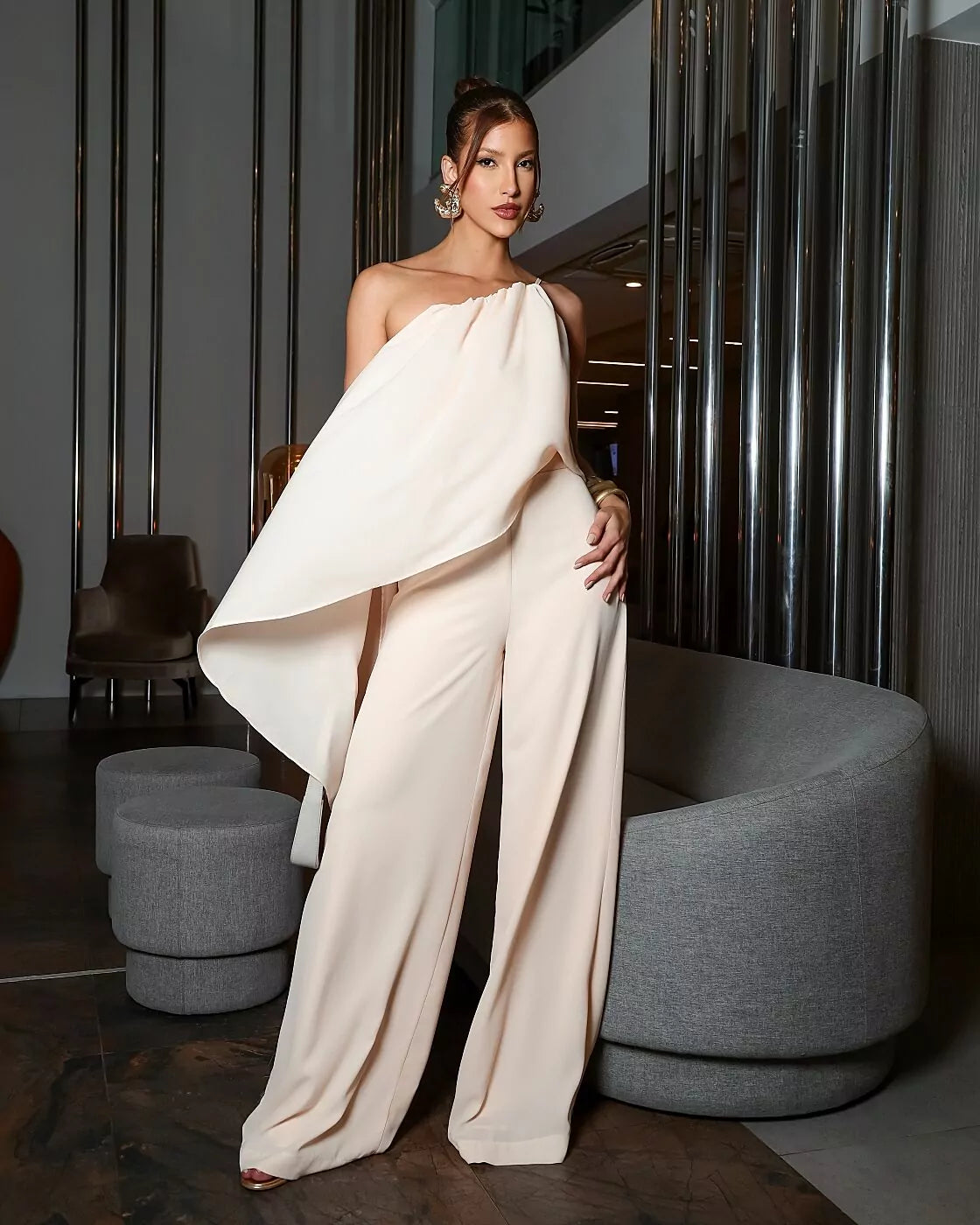 Ensemble blanc couture